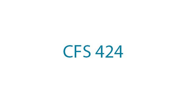 CFS 424 Ανάλυση Χρηματοοικονομικών Καταστάσεων